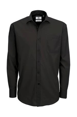 Pánska košeľa s dlhými rukávmi Smart LSL/men, 101 Black