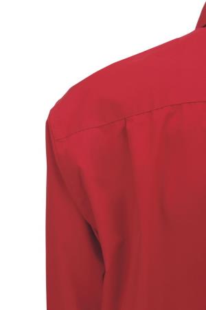 Pánska košeľa s dlhými rukávmi Smart LSL/men, 406 Deep Red (3)