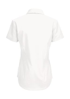 Dámska popelínová košeľa Smart SSL/women , 000 White (2)