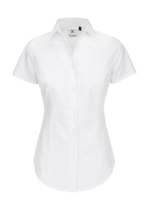 Dámska košeľa Black Tie SSL/women Poplin, 000 White
