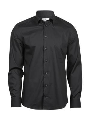 Košeľa Stretch Luxury Shirt, 101 Black