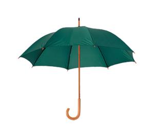 Manuálny dáždnik Santy, zelená