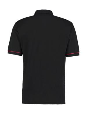Polokošeľa Contrast Button Down Collar, 154 Black/Red (3)