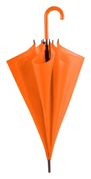 Osempanelový dáždnik Meslop, oranžová