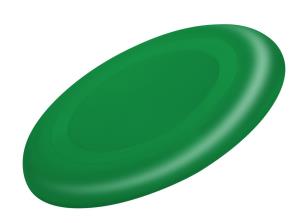 Frisbee Girox, zelená