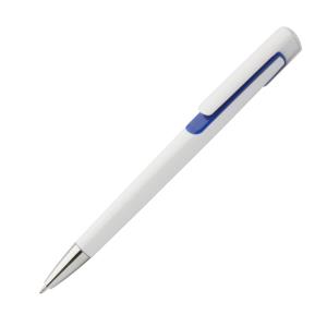 Rubri pero s farebnými doplnkami, modrá