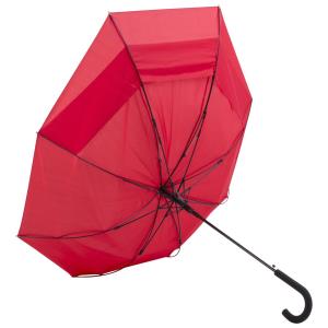Vetruodolný dáždnik Kolper, Červená (6)
