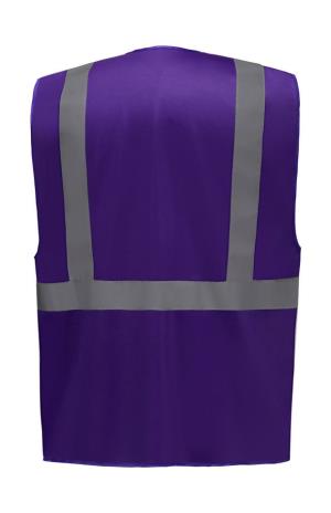 Reflexná vesta Fluo EXEC, 349 Purple (2)