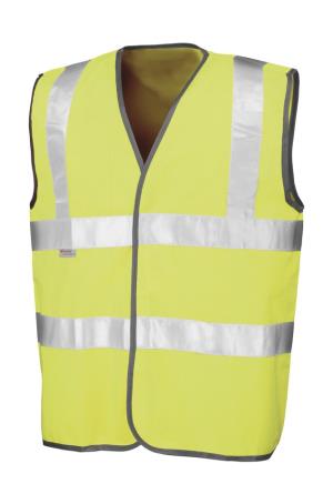 Safety Hi-Vis Vest, 605 Fluorescent Yellow