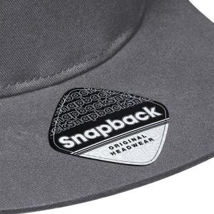 Šiltovka 5 Panel Snapback Rapper, 131 Graphite Grey (3)