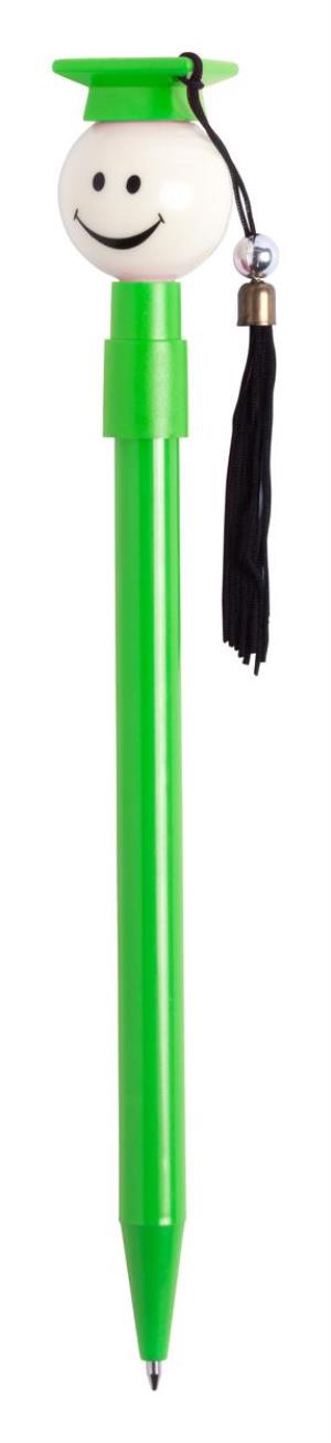 Plastové pero Gradox, zelená