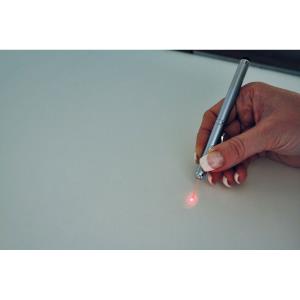 Lapoint multifunkčné pero s LED svetlom a laserovým ukazovátkom, strieborná (3)