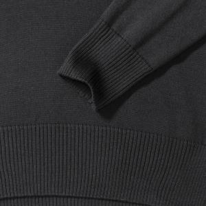 Dámsky sveter s výstrihom do V, 101 Black (6)