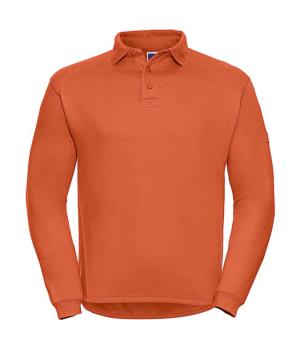 Pracovná košeľa s golierom, 410 Orange