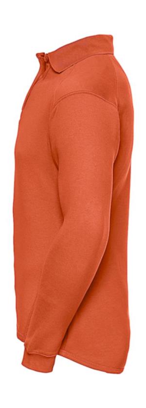 Pracovná košeľa s golierom, 410 Orange (2)