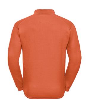 Pracovná košeľa s golierom, 410 Orange (3)