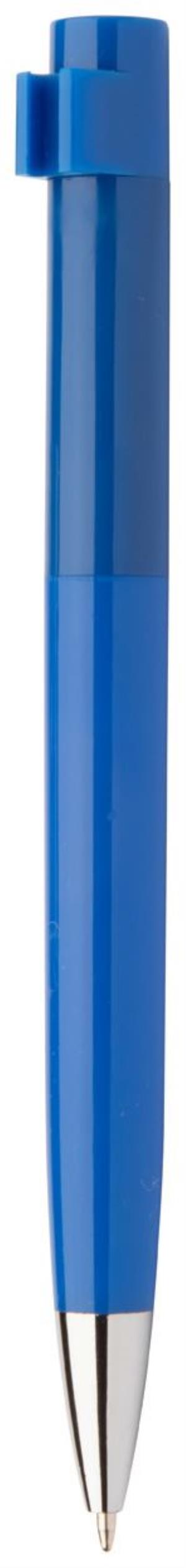 Guľôčkové pero Creaclip, modrá (2)