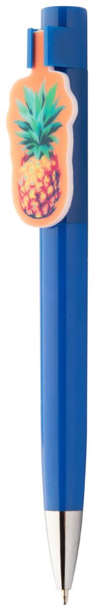 Guľôčkové pero Creaclip, modrá