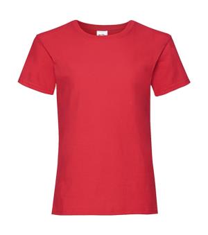 Dievčenské tričko Valueweight , 400 Red