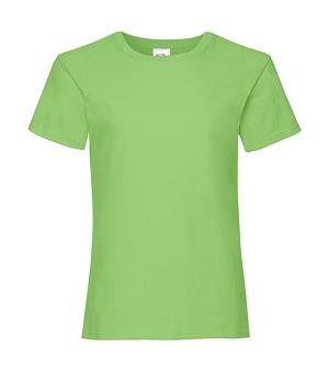 Dievčenské tričko Valueweight , 521 Lime Green