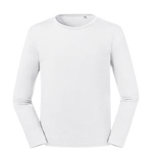 Pánske tričko s dlhými rukávmi Pure Organic, 000 White