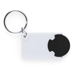 Kľúčenka so žetónom Trolex, čierna