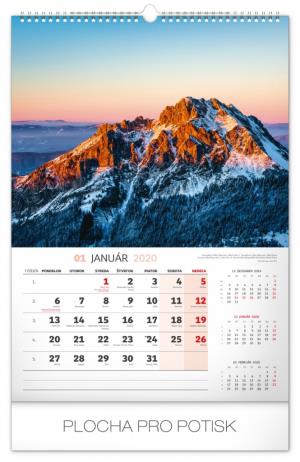 Nástenný kalendár Naše Slovensko 2020 PGN-6632-SK-L (2)
