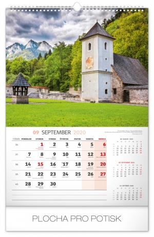 Nástenný kalendár Naše Slovensko 2020 PGN-6632-SK-L (10)