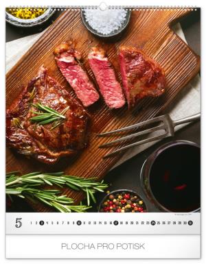 Nástenný kalendár Gourmet 2020 (6)