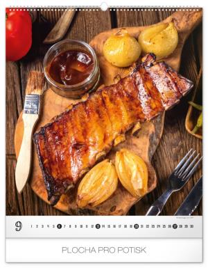 Nástenný kalendár Gourmet 2020 (10)