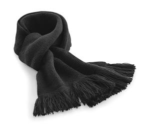 Klasický pletený šál, 101 Black