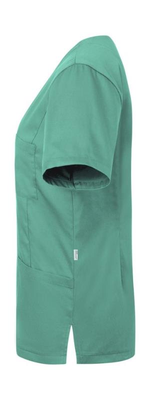 Ladies' Slip-on Tunic Essential Short Sl., 501 Emerald Blue (2)