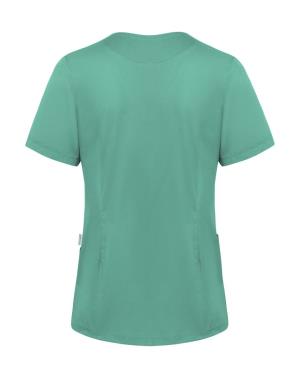 Ladies' Slip-on Tunic Essential Short Sl., 501 Emerald Blue (3)