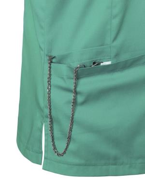 Ladies' Slip-on Tunic Essential Short Sl., 501 Emerald Blue (5)