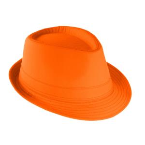 Módny klobúk Likos, oranžová