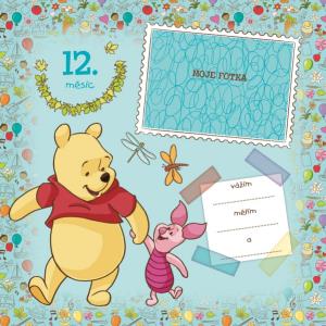 Poznámkový kalendár Medvedík Pú - Prvý rok dieťaťa, nedatovaný PGP-1852 (14)