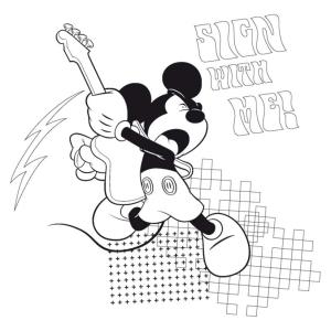 Poznámkový kalendár Mickey Mouse – DIY: Maľovankový kalendár s pastelkami PGP-2750 (11)