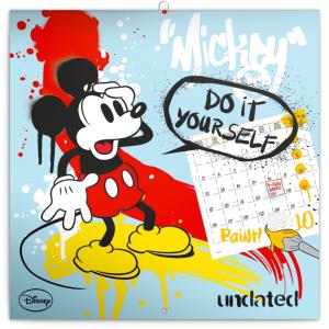 Poznámkový kalendár Mickey Mouse – DIY: Maľovankový kalendár PGP-2205