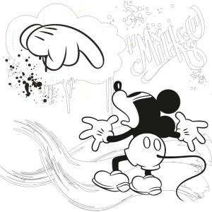 Poznámkový kalendár Mickey Mouse – DIY: Maľovankový kalendár PGP-2205 (4)