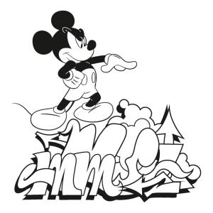 Poznámkový kalendár Mickey Mouse – DIY: Maľovankový kalendár PGP-2205 (6)