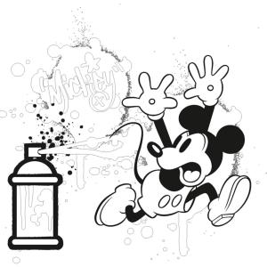 Poznámkový kalendár Mickey Mouse – DIY: Maľovankový kalendár PGP-2205 (13)