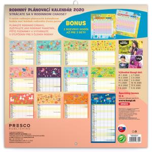 Rodinný plánovací kalendár SK 2020 PGP-6739-SK (15)