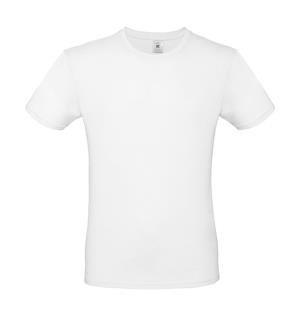 Pánske tričko B&C #E150, 000 White