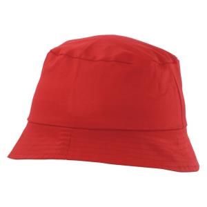 Plážový klobúčik Marvin, Červená