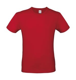 Pánske tričko B&C #E150, 400 Red