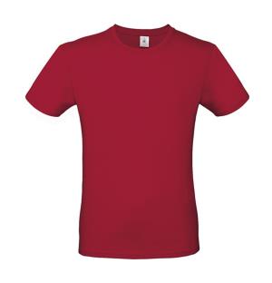 Pánske tričko B&C #E150, 406 Deep Red