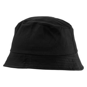 Plážový klobúčik Marvin, čierna