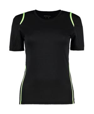 Dámske tričko Gamegear® Cooltex® Zilfre, 161 Black/Fluorescent Lime
