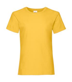 Dievčenské tričko Valueweight , 601 Sunflower
