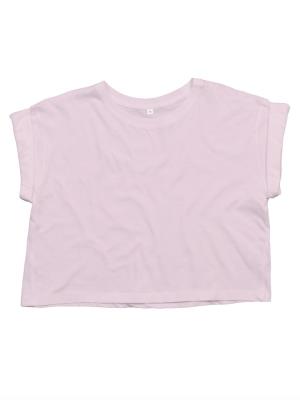 Dámske tričko Crop z organickej bavlny, 426 Soft Pink